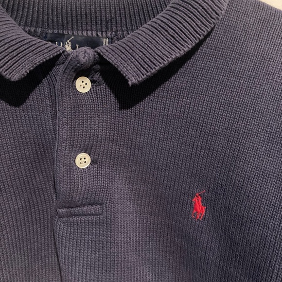 Navy Ralph Lauren Polo knit Jumper - Picture 4 of 4